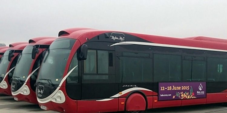 Bakıda 6 avtobusun hərəkət sxemi müvəqqəti dəyişdirilir