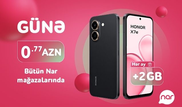 Günə 77 qəpiyə “Nar”dan smartfon!