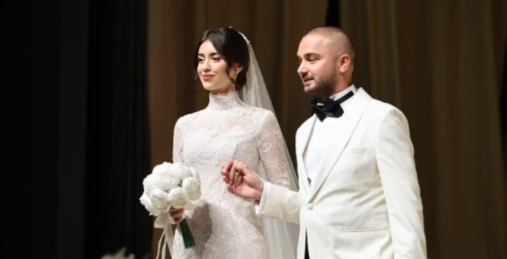 “Miss Turkey 2022”nin toyunda 34 nəfər nikah şahidi oldu - FOTOLAR