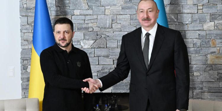 Zelenski Prezident İlham Əliyevə təşəkkür edib, Azərbaycanın Ukraynaya mövqeyini yüksək qiymətləndirib - FOTO