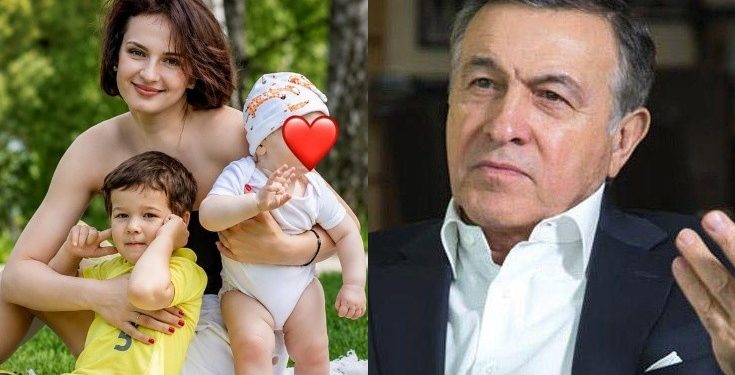 Araz Ağalarovun 27 yaşlı xanımı və övladları - FOTO