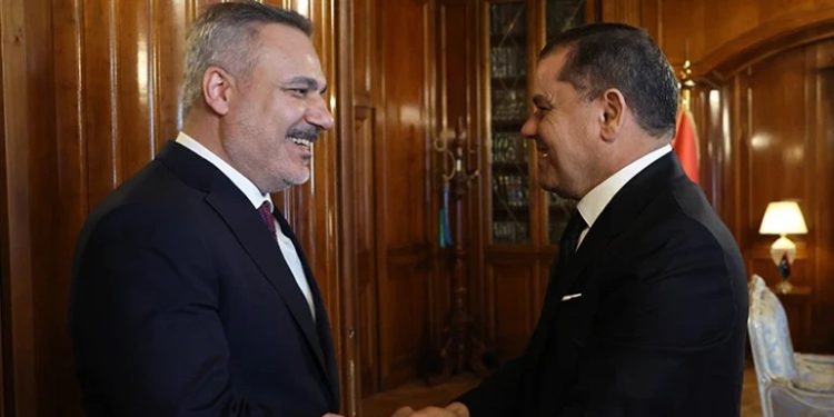 Hakan Fidan Liviyada görüş keçirdi
