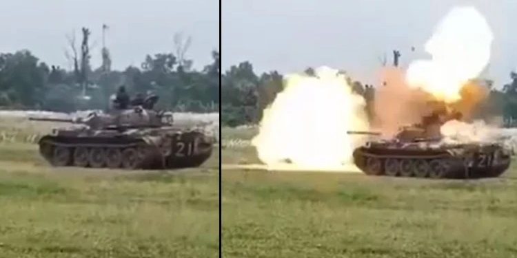 Banqladeşdə təlim zamanı tank partlayıb: 2 ölü