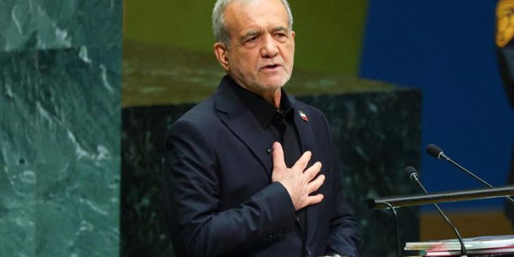Pezeşkianın çıxışı zamanı nümayəndə heyətimizin zalı tərk etməsi yalandır