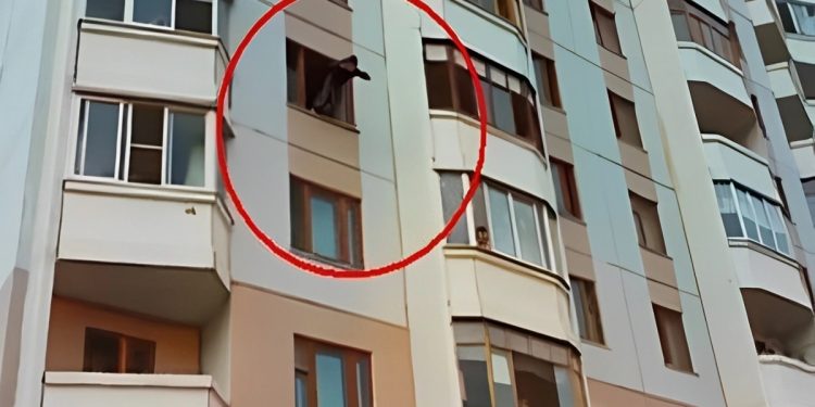 Bakıda oğlunu öldürən qadın özünü binadan atdı