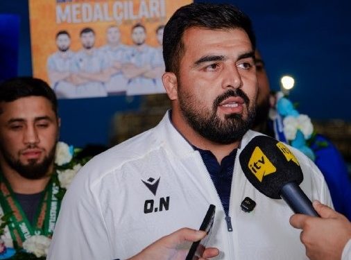 Oyan Nəzəriani: “Çimərlik güləşində iddialı ölkələrdən biriyik”.