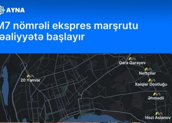 M7 nömrəli ekspres marşrutu fəaliyyətə başlayır