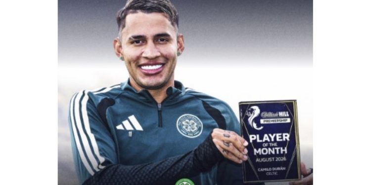 Kamilo Duran ayın futbolçusu seçildi -FOTO