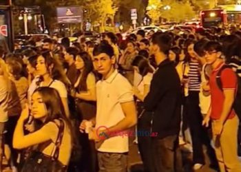 “Elmlər”də axşam saatlarında avtobus böhranı – VİDEO