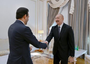Prezident İlham Əliyev Müsəlman Ağsaqqalları Şurasının baş katibini qəbul edib – VİDEO-FOTOLAR