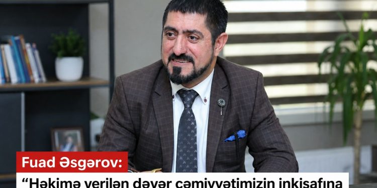 Fuad Əsgərov: “Həkimə verilən dəyər cəmiyyətimizin inkişafına verilən dəyərdir”