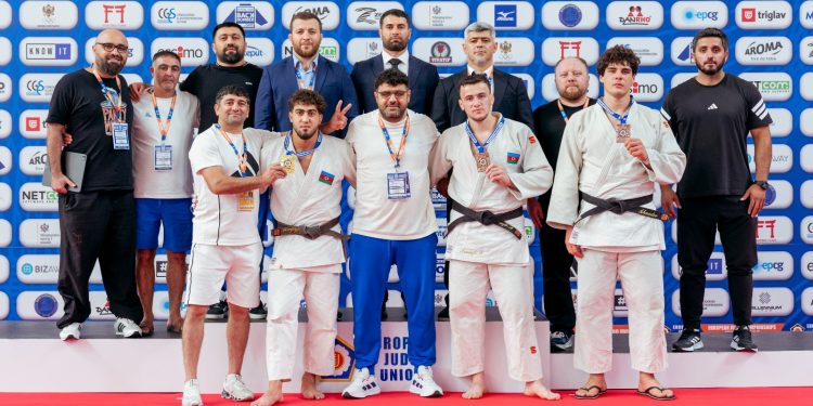 Avropa çempionatında Azərbaycan milli komandası uğurla çıxış edib -FOTOLAR