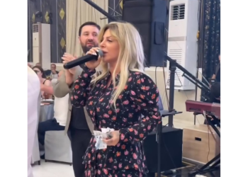 Əminə Şirini Gürcüstan toyunda “pul yağışı”na tutdular – VİDEO