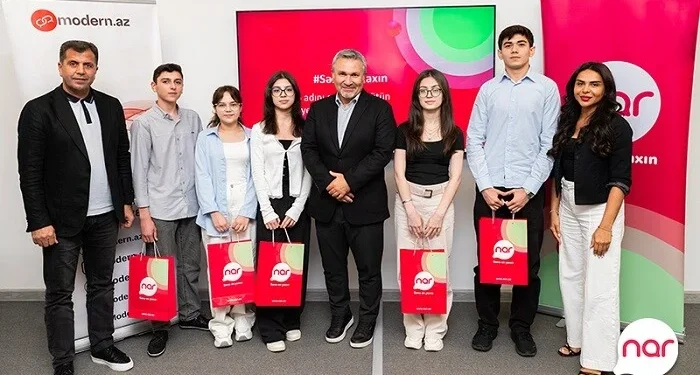 “Nar” bu abituriyentləri mükafatlandırdı