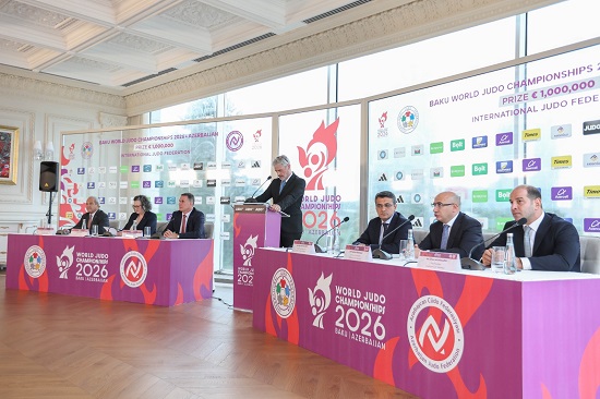 Bakı-2026 cüdo üzrə dünya çempionatının püşkatma mərasimi keçirilib