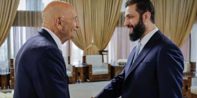 Suriyanın prezidenti ABŞ nümayəndəsi ilə görüşüb