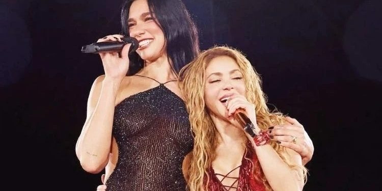Madriddə Şakira və Dua Lipadan sürpriz duet