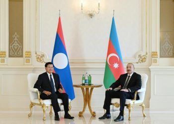 Prezident İlham Əliyevin Laos Prezidenti ilə təkbətək görüşü olub – VİDEO-FOTOLAR