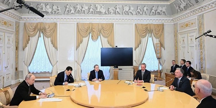 Putin Trampın xüsusi nümayəndəsi Uitkoffu qəbul edib