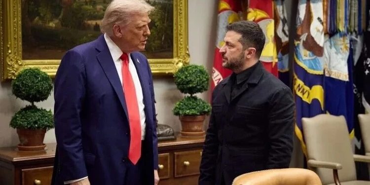 Tramp: Zelenski və Putinin saziş imzalamaq üçün eyni otaqda olması vacib deyil
