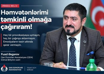 QHT sədrindən vətəndaşlara çağırış: “Həmvətənlərimi təmkinli və səbirli olmağa çağırıram!”
