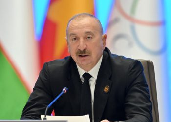 Prezident İlham Əliyev AQEM-in 7-ci Zirvə Toplantısında çıxışı zamanı Ermənistanın işğalçılıq siyasətindən danışıb