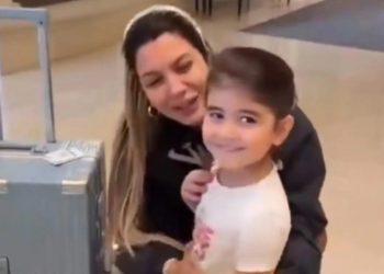 Fulya Öztürk onun adını daşıyan azərbaycanlı uşaqla görüşüb – VİDEO