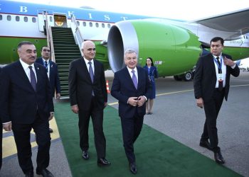Özbəkistan Prezidenti Azərbaycanda səfərdədir