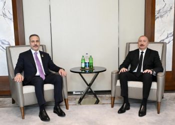 Prezident İlham Əliyev Hakan Fidanı qəbul edib