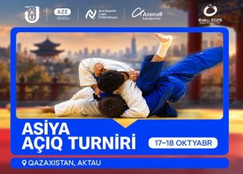 Aktau şəhərində cüdo üzrə Asiya Açıq Turniri keçiriləcək