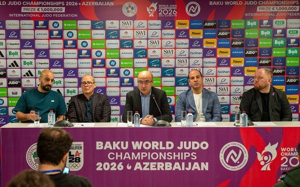 Bakı-2026 cüdo üzrə dünya çempionatının yekunlarına həsr olunmuş mətbuat konfransı keçirilib