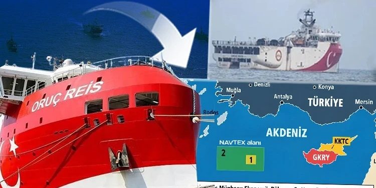 Türkiyə və Yunanıstan Şərqi Aralıq dənizində üz-üzə
