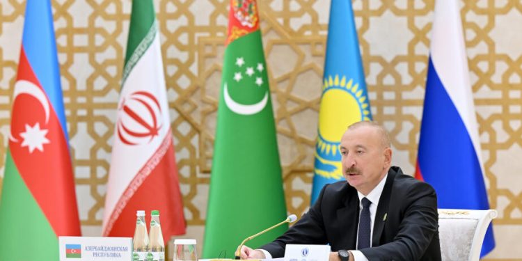 İlham Əliyev: Xəzərin nadir ekosisteminin qorunması bütün Xəzəryanı dövlətlərin ortaq vəzifəsidir