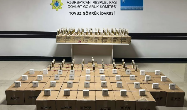 Gömrükdə bəyan edilməyən külli miqdarda kosmetik vasitə aşkarlandı